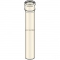 Elément droit 100 cm DUALIS FLEXCONDENS pour chaudières gaz ou fioul diamètre 110 ED 950 - 110PPA réf. 27110505
