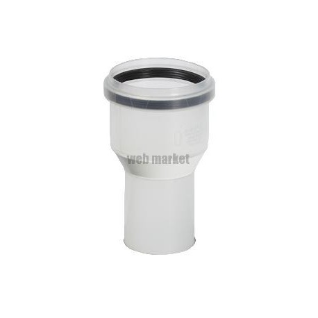 Réduction DUALIS FLEXCONDENS pour chaudières gaz ou fioul diamètre femelle 80 mâle 60 réf. 27080648