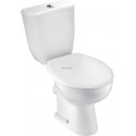 Pack WC BRIVE 3, sortie horizontale, 3 / 5 litres, alimentation latérale, blanc Réf. E0383-00