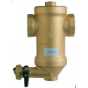 Séparateur de particules conduite horizontale ZEPARO ZU ZUD 32 diamètre 1  1/4 10 bars Réf 7892132