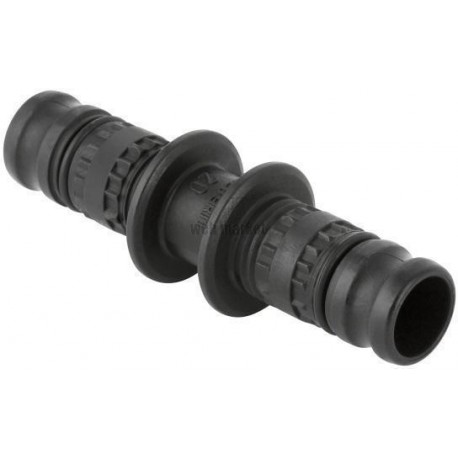 Jonction 2 tubes D75 Réf 628.505.00.5
