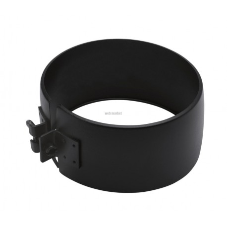 Bride de sécurité BIOTEN Inox 316/Acier D 80 / 125 laqué noir ST19 X 022 / réf. 474680