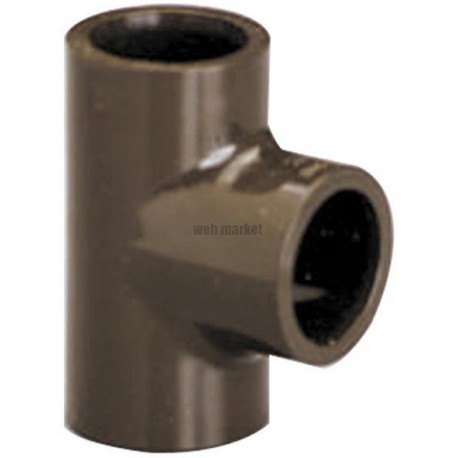 Té simple SYSTEM O PVC Femelle-Femelle diamètre : 40 HTE40
