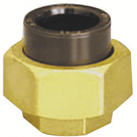 Union 3 pièces mixtes taraudées SYSTEM O PVC/laiton Femelle diamètre : 20x1/2 H3G/L20