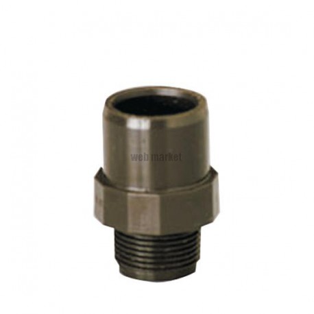 Embout HTA femelle fileté A d25-20x27 avec insert inox de renfort HEA25