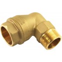 Coude 90° Type 124 Laiton Mâle diamètre : 20x27 DN : 32 réf. 553324