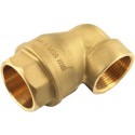 Coude 90° Type 122 Laiton Femelle diamètre : 33x42 DN : 50 réf. 563506