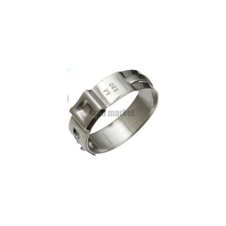 Colliers pour tuyaux 6,3x11 sachet de 15 Réf. 730037X15