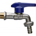 Robinet à tournant sphérique pour l irrigation E 30 diamètre 20x27 raccord au nez 26 x 34 Laiton Chromé