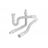 Raccord à visser 40x49, tube D40, raccord femelle à coller D40, longueur 650mm Réf : 216-412-75