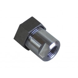 Raccord taraudé série longue VITEFER Acier noir diamètre : 40x49 réf. 112LN0
