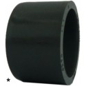 Mamelon réduit court PVC-U diamètre 75-50 mâle-femelle : 75-50 réf. 721900365