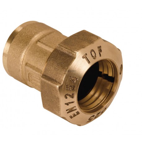 Raccord Tof Push femelle pe63 50x60 réf 10020009PFB