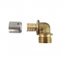 Coude à sertir mâle DN20-15x21 Réf 523323-ES2