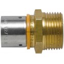 Raccord à sertir mâle fixe DN20-15X21 Réf 523371-ES2