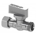 Robinet wc 1/4 de tour droit 12x17 12x17 réf 212005U
