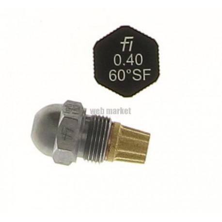 Gicleur FLUIDICS 0.40G 60° SF