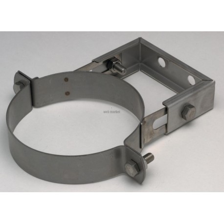 Accessoires pour montage inox 304 et 316 bride murale inox 200 réf. 800200