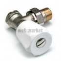 Robinet manuel 418G équerre simple réglage, pour combiné monotube, D 15 x 21 réf. 418604