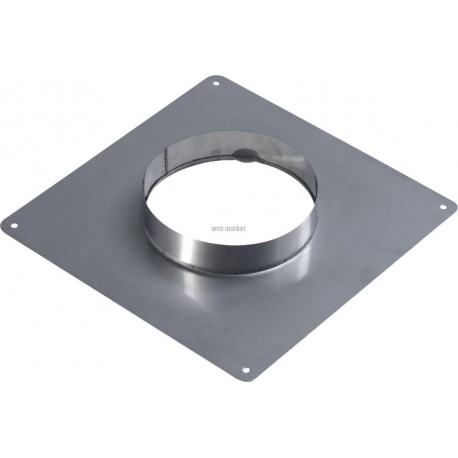 Plaque d étanchéité inox H 180 / 186 réf. 096180