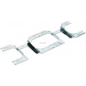 Plaque support sécable pour deux 9840 à entraxe 150mm 950500