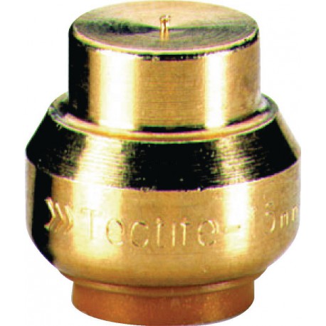 Bouchon T301 instantané TECTITE femelle D10 pour tube cuivre, PER ou PB réf T30114