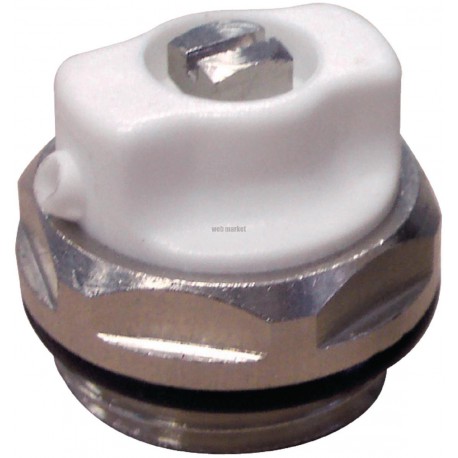 Bouchon purgeur 15 x 21 p/radiateur acier (en vrac) réf. BP15V