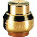 Bouchon T300 instantané TECTITE femelle D20 pour tube cuivre, PER ou PB réf T30114