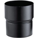 Réduction femelle émaillé 7 / 10e soudé en continue, diamètre 125 / 130 mm, noir mat (RAL 9019) RD 130 F 125BU ENM / réf. 561