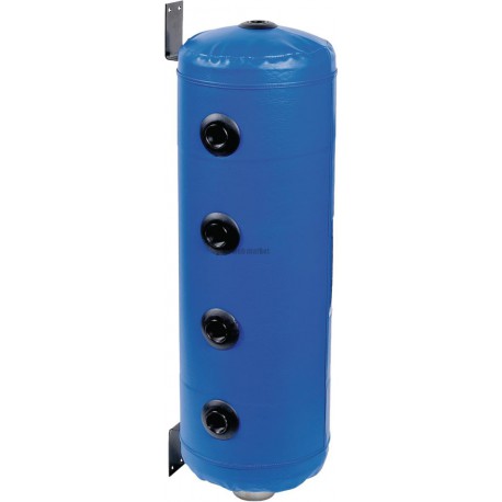 Bouteille de mélange jaquette skai 50 litres bleu réf. BMEL50SK