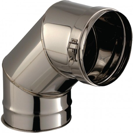 Coude 90° CONDENSOR diamètre 150 mm EC 90 150 CD / réf. 44150031