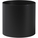 Tuyau rigide email noir raccord noir mat 12 cm d 153 réf. 344126