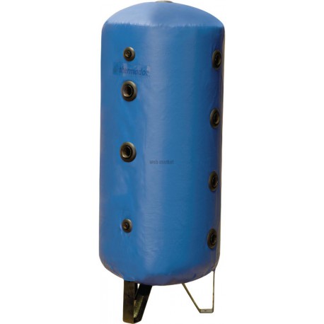 Bouteille de mélange jaquette skai 500 litres bleu réf. BMEL500SK