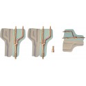 Dérivateur 3 voies (22.4 kW) réf. CZ-P224BH2BM