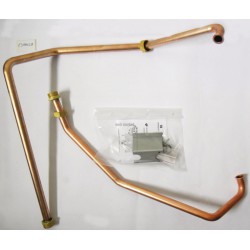 Kit raccordement tubes 2 circuit module H visio PRESTIGE condensation 20 kw réf. F3AA41238