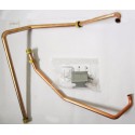 Kit raccordement tubes 2 circuit module H visio PRESTIGE condensation 20 kw réf. F3AA41238