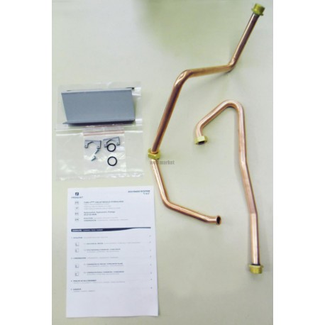Kit raccordement tubes 2 circuit module H visio PRESTIGE condensation 25 / 32 kw réf. F3AA41239