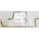 Kit raccordement tubes 2 circuit module H visio HYDROMOTRIX condensation 32 kw réf. F3AA41244