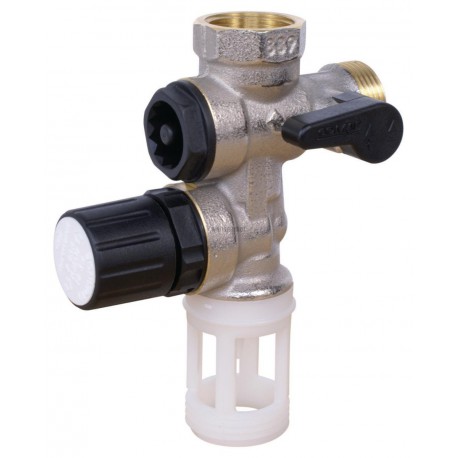 Groupe de sécurité droit, siège inox 889 Inox diam : 3/4