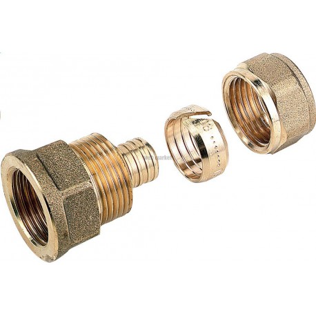 Manchon F 9402 diam 15x21 tube PER : 20 réf 9402504