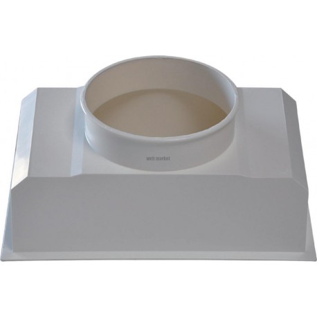Plénum grille de soufflage ABS 400x200mm Réf PLSABS400X200