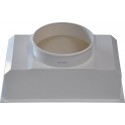Plénum grille de soufflage ABS 400x200mm Réf PLSABS400X200
