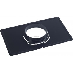 ACCESSOIRES DE RACCORDEMENT SPÉCIAL BOIS PLAQUE DE PROPRETE 300 X 500 NOIRE 140 REF 128140
