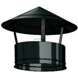 ACCESSOIRES OPSINOX CHAPEAU LAQUE FINITION INOX DP 153-200 REF 499415
