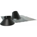 Accessoires opsinox solin inox laque 5° a 30°+collet 153 - 200 réf. 491415