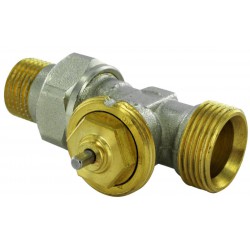 Robinet thermostatique de radiateur R809C 15 X 21 coude M28 réf. R809604C