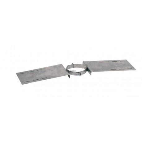 Support de toit en galva diamètre 130 réf. 560130