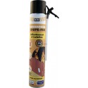 Mousse polyuréthane GEBSOMOUSSE coupe feu aérosol 700 ml réf 813270