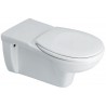Cuvette WC MATURA indépendante suspendue avec sortie horizontale, blanc réf. P243001