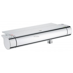 Mitigeur de douche thermostatique GROHTHERM 2000 C3, NF C3/E1, avec tablette, chromé réf. 34463001